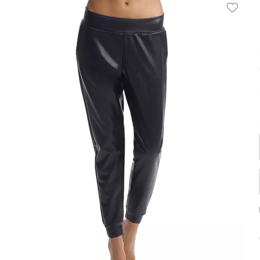 Commando Faux Leather Joggers